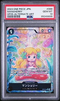 2023 One Piece Japanese Awakening Of The New Era 088 Mansherry Alternate Art PSA 10