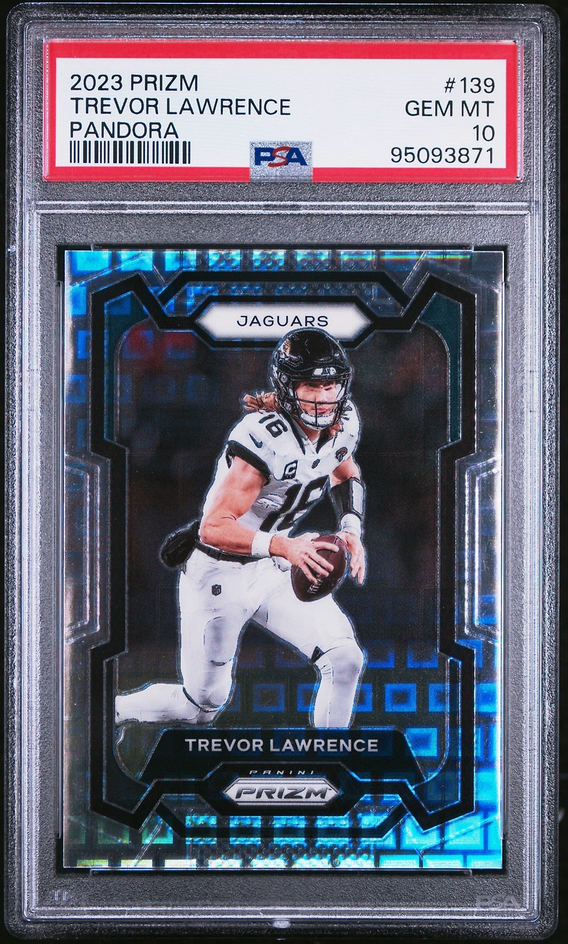 2023 Panini Prizm 139 Trevor Lawrence Pandora PSA 10