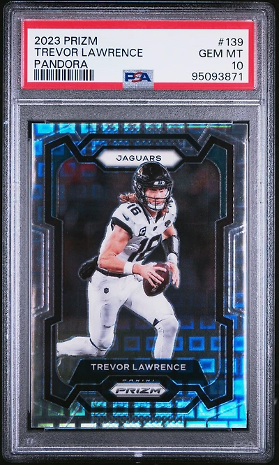 2023 Panini Prizm 139 Trevor Lawrence Pandora PSA 10
