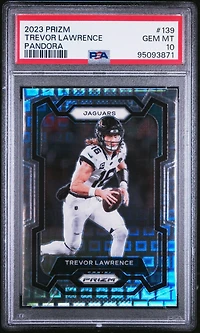 2023 Panini Prizm 139 Trevor Lawrence Pandora PSA 10