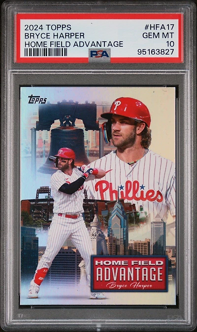2024 Topps Home Field Advantage Hfa17 Bryce Harper PSA 10