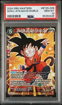2024 Dragon Ball Super Card Game Masters Series 25 Legend Of The Dragon Balls Bt25-009 Son Goku