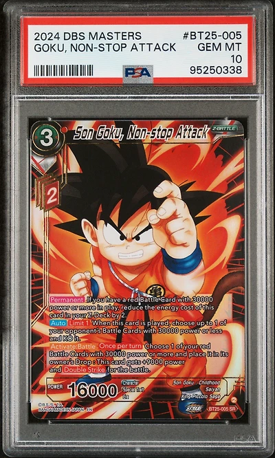 2024 Dragon Ball Super Card Game Masters Series 25 Legend Of The Dragon Balls Bt25-005 Son Goku
