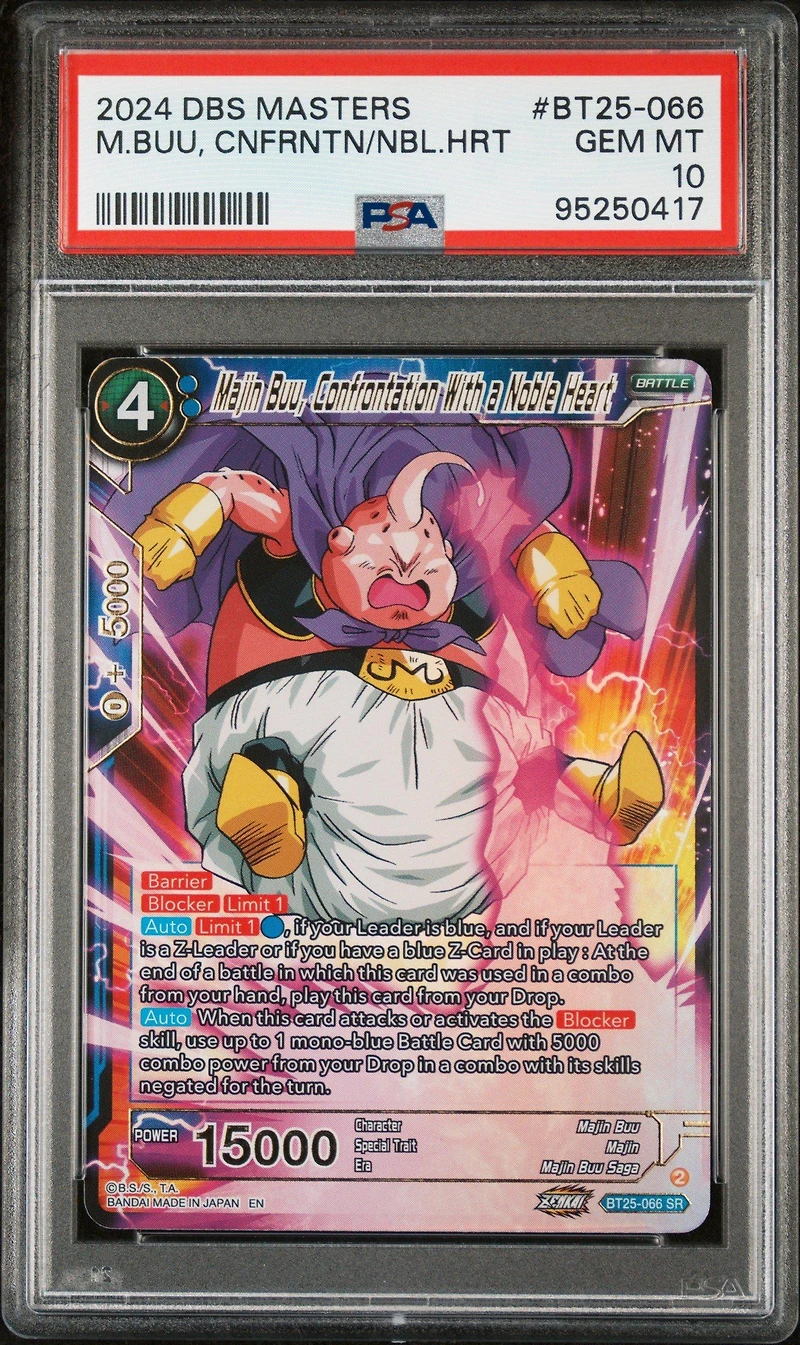 2024 Dragon Ball Super Card Game Masters Series 25 Legend Of The Dragon Balls Bt25-066 Majin Buu