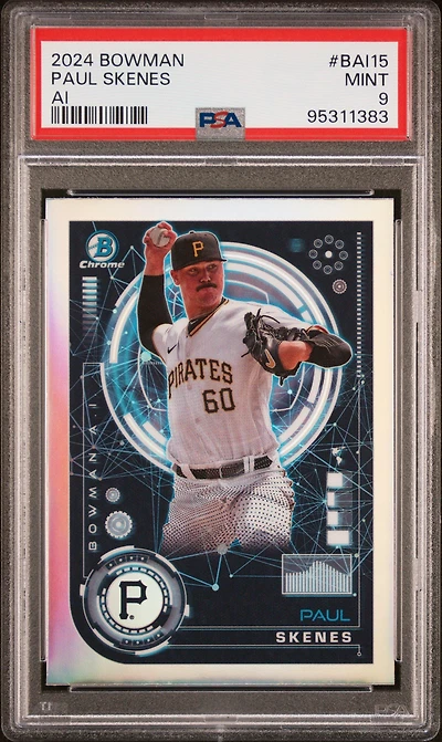 2024 Bowman Bowman Ai Bai15 Paul Skenes PSA