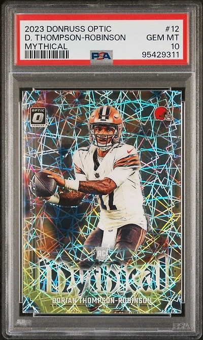 2023 Panini Donruss Optic Mythical 12 Dorian Thompson-robinson PSA 10