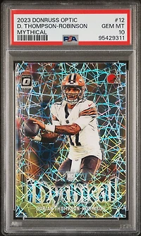 2023 Panini Donruss Optic Mythical 12 Dorian Thompson-robinson PSA 10
