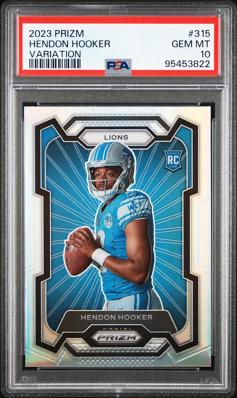 2023 Panini Prizm 315 Hendon Hooker Variation PSA 10