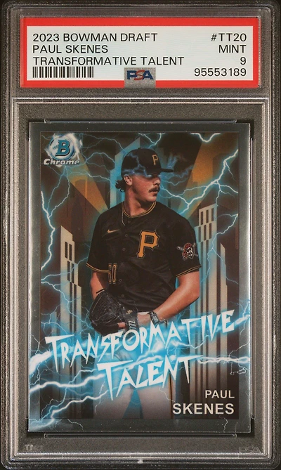 2023 Bowman Draft Transformative Talent Tt20 Paul Skenes PSA 9