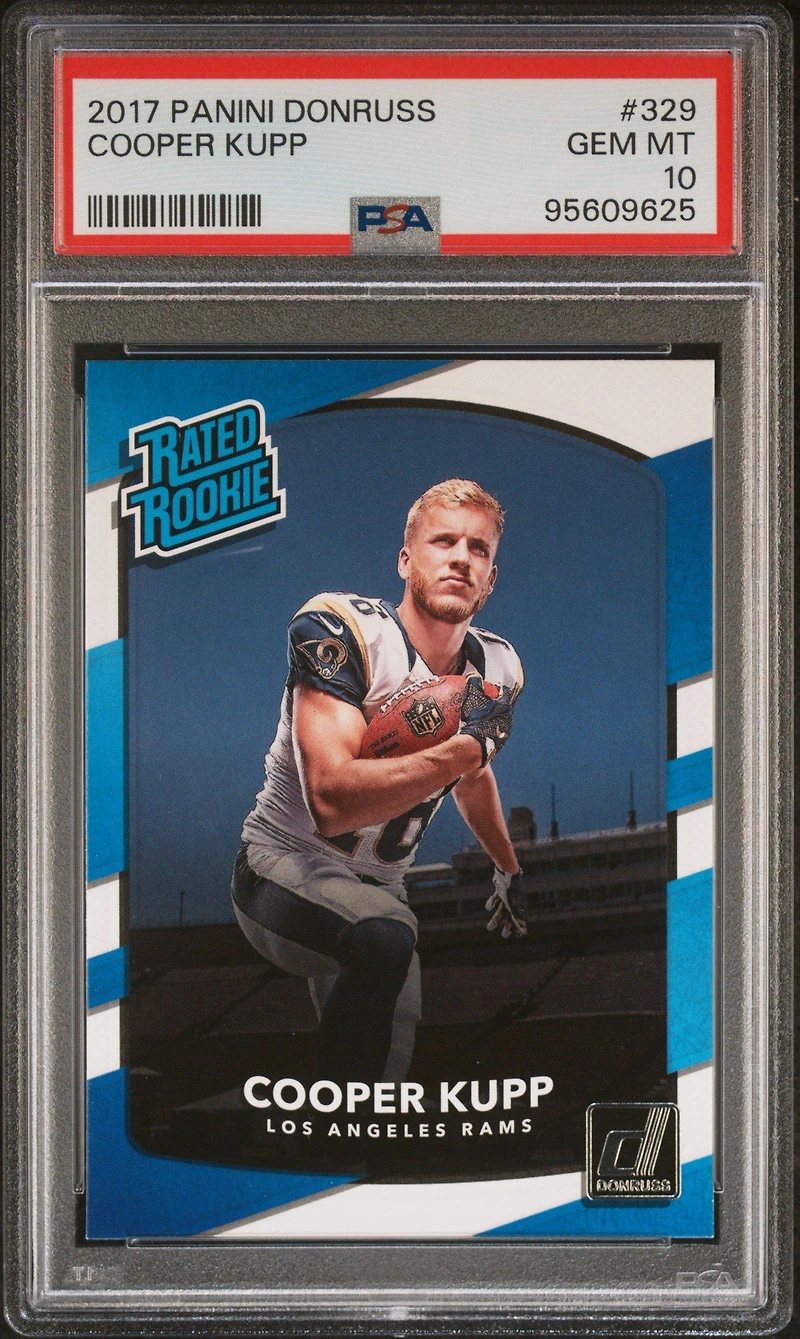 2017 Panini Donruss 329 Cooper Kupp PSA 10