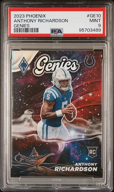 2023 Panini Phoenix Genies Ge10 Anthony Richardson PSA 9