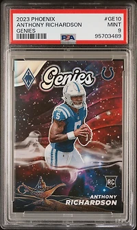 2023 Panini Phoenix Genies Ge10 Anthony Richardson PSA 9