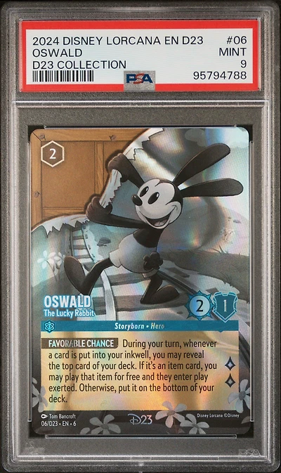 2024 Disney Lorcana En D23-d23 Expo Promo 06 Oswald