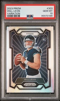 2023 Panini Prizm 303 Will Levis Variation PSA 10