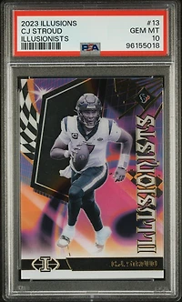 2023 Panini Illusions Illusionists 13 Cj Stroud PSA 10