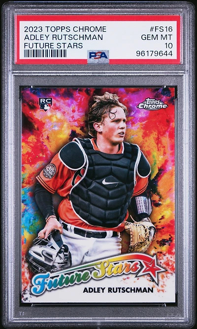 2023 Topps Chrome Future Stars Fs16 Adley Rutschman PSA 10
