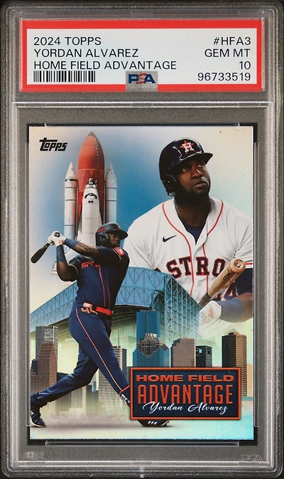 2024 Topps Home Field Advantage Hfa3 Yordan Alvarez PSA 10