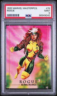 1992 Marvel Masterpieces 79 Rogue PSA 9
