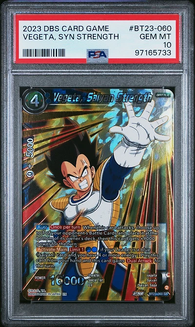 2023 Dragon Ball Super Card Game Series 23 Perfect Combination Bt23-060 Vegeta