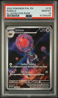 2023 Pokemon Pal En-paldea Evolved 215 Rabsca Illustration Rare PSA 10