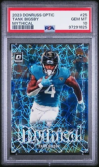 2023 Panini Donruss Optic Mythical 25 Tank Bigsby PSA 10