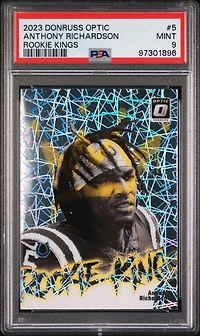 2023 Panini Donruss Optic Rookie Kings 5 Anthony Richardson PSA 9