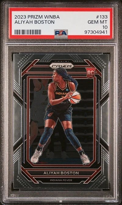 2023 Panini Prizm Wnba 133 Aliyah Boston PSA 10