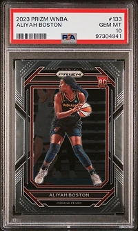 2023 Panini Prizm Wnba 133 Aliyah Boston PSA 10