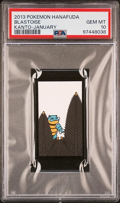 2013 Pokemon Hanafuda Kanto  Blastoise January PSA 10