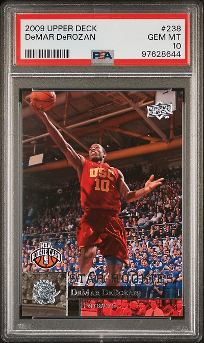 2009 Upper Deck 238 Demar Derozan PSA 10