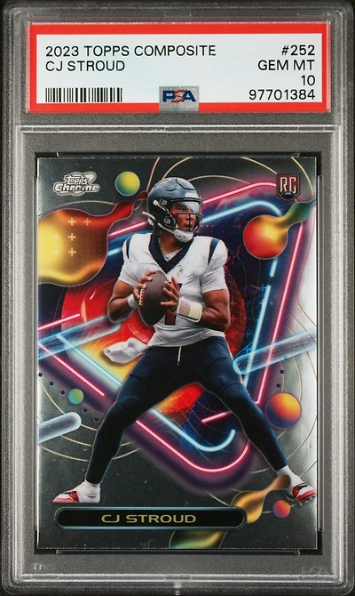 2023 Topps Composite 252 Cj Stroud PSA 10