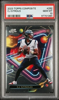 2023 Topps Composite 252 Cj Stroud PSA 10