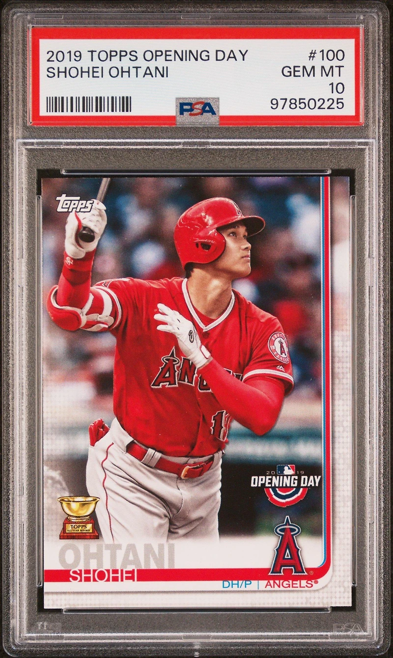 2019 Topps Opening Day 100 Shohei Ohtani PSA 10