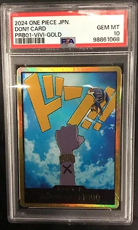 2024 One Piece Japanese Premium Booster -one Piece Card The Best- Don!! Card Nefeltari Vivi-gold PSA 10
