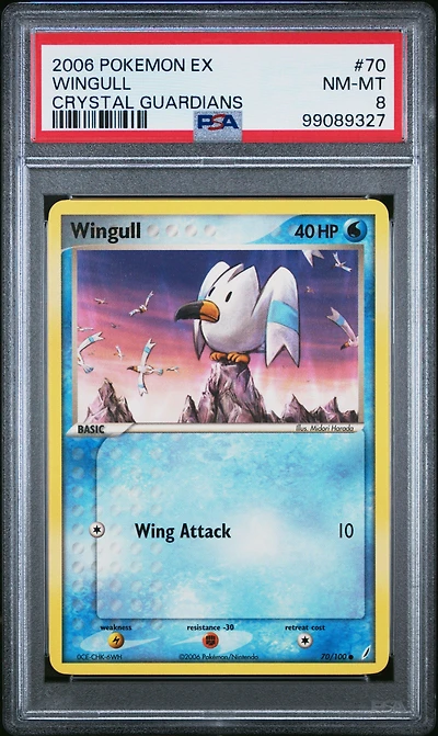 2006 Pokemon Ex Crystal Guardians 70 Wingull PSA