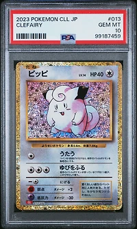 2023 Pokemon Japanese Cll-trading Card Game Classic Charizard & Ho-oh Ex Deck 013 Clefairy PSA 10