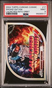2024 Topps Chrome Cosmic Launched Into Orbit 17 Shohei Ohtani PSA 9