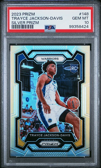 2023 Panini Prizm 148 Trayce Jackson-davis Silver Prizm PSA 10