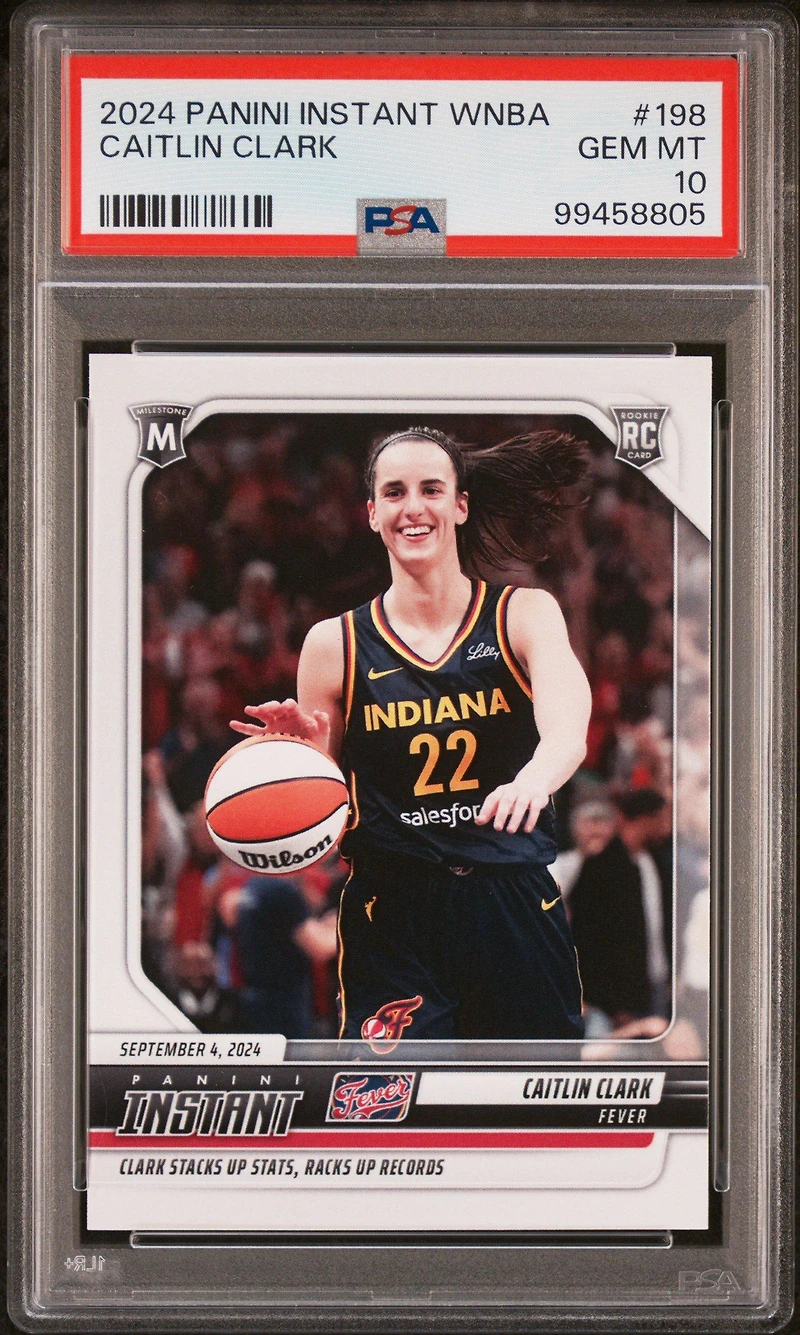 2024 Panini Instant Wnba 198 Caitlin Clark PSA 10