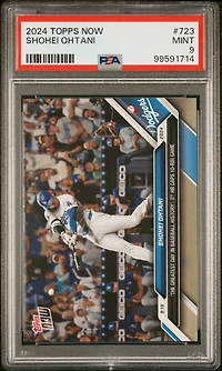 2024 Topps Now 723 Shohei Ohtani PSA 9