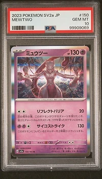 2023 Pokemon Japanese Sv2a-pokemon 151 150 Mewtwo PSA 10