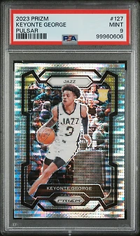2023 Panini Prizm 127 Keyonte George Pulsar PSA 9