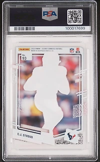 2023 Panini Clearly Donruss 93 Cj Stroud PSA