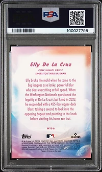 2024 Topps Update Mystical Mys6 Elly De La Cruz PSA 10