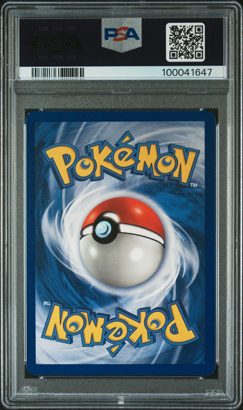 1999 Pokemon Game 77 Pokemon Trader 1st Edition PSA