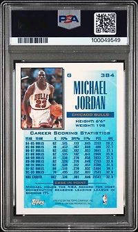 1993 Topps Michael Jordan PSA