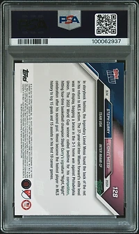2024 Topps Now Mls 128 Lionel Messi/steph Curry PSA 8