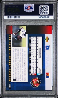1994 Upper Deck Next Generation 8 Michael Jordan PSA 8