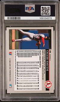 1992 Leaf 400 Ozzie Smith PSA 10