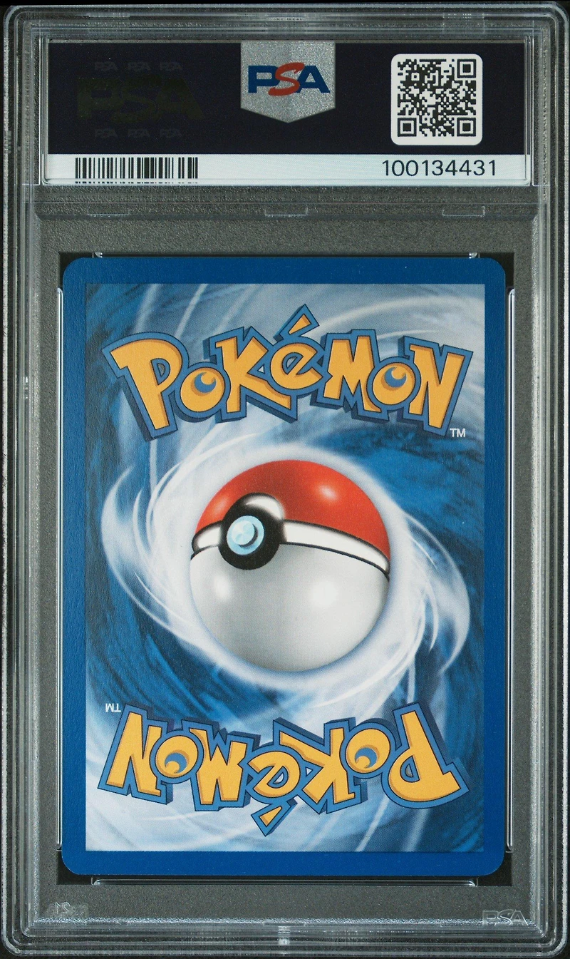 2001 Pokemon Game Movie 34 Entei-reverse Foil Pokemon 3 Movie Promo PSA